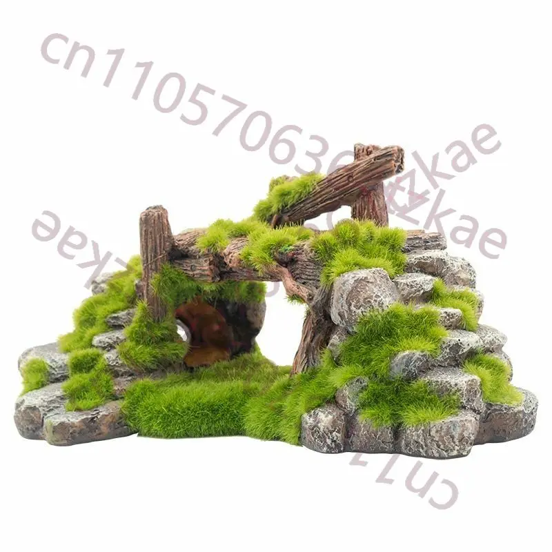 Aquarium Fish Bridge - Creative Fish Tank Resin Ornament Aquarium