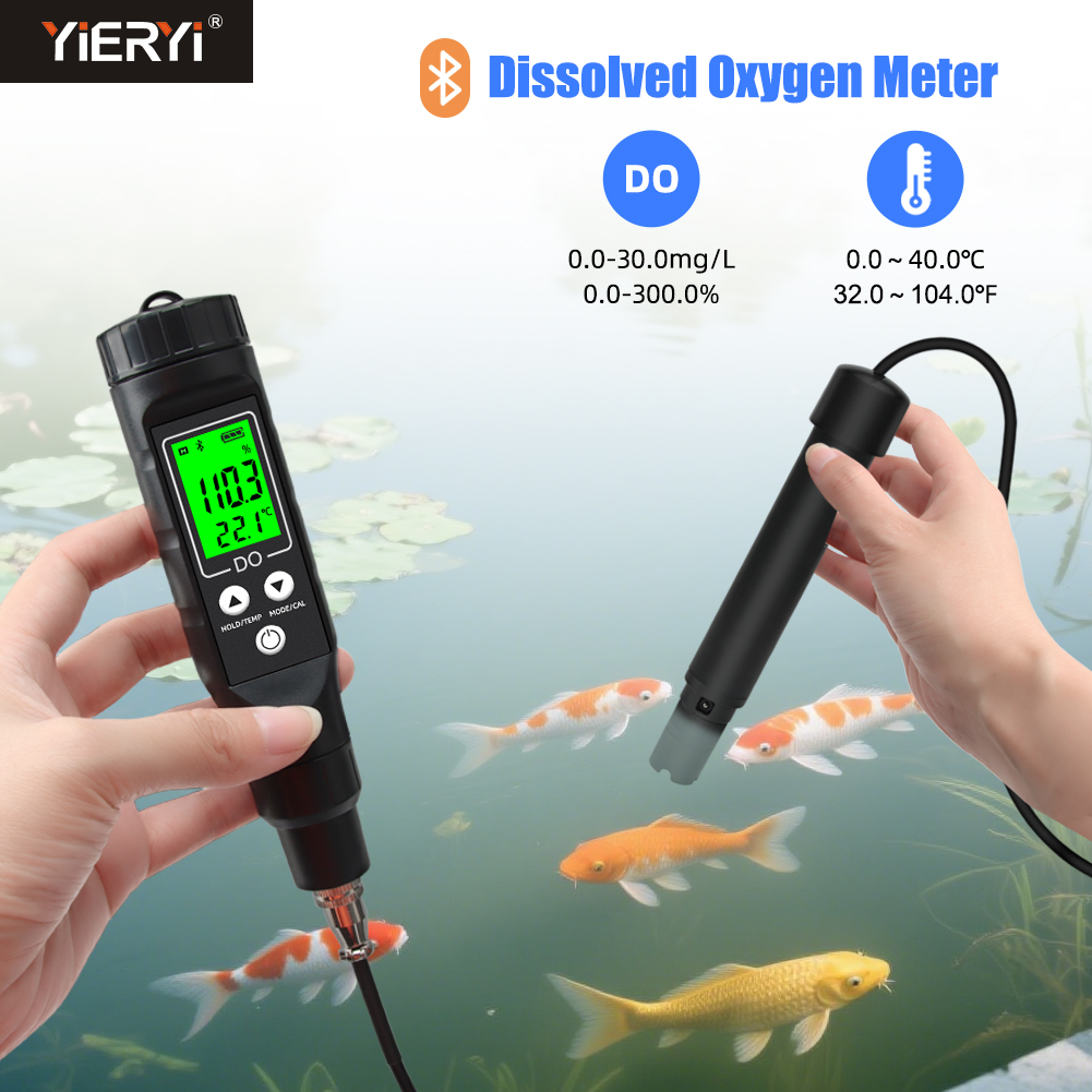 Aquarium Fish In Online - Yieryi Smart Dissolved Oxygen Meter with