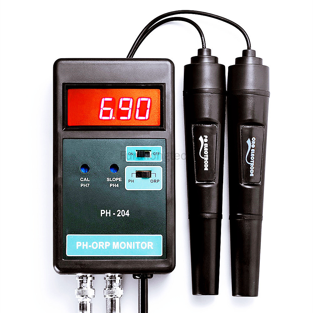 Aquarium Fish In Online - PH-204 Digital PH/ORP Meter Temperature Control