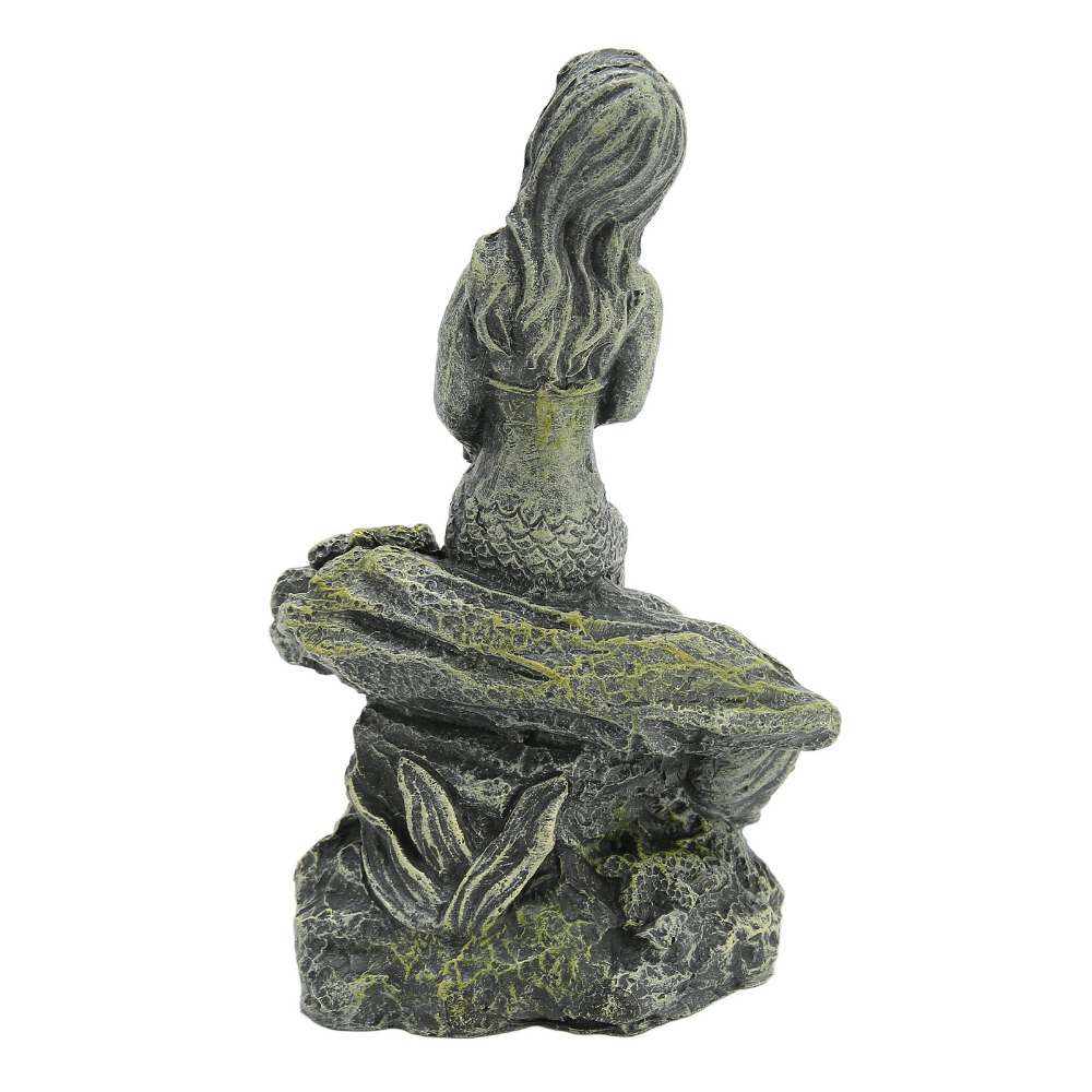Aquarium Fish Beautiful - Resin Aquarium Mermaid Statue Ornament Style