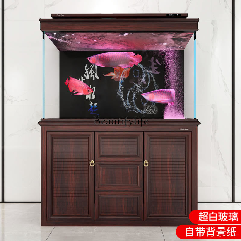 Aquarium Fish Dragon - yj9 New Fish Tank Large Living