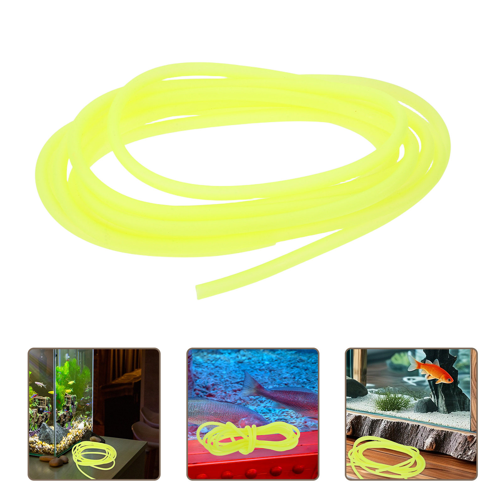 Aquarium Fish Accessories - PVC Flexible Aquarium Oxygen Hose Thickened