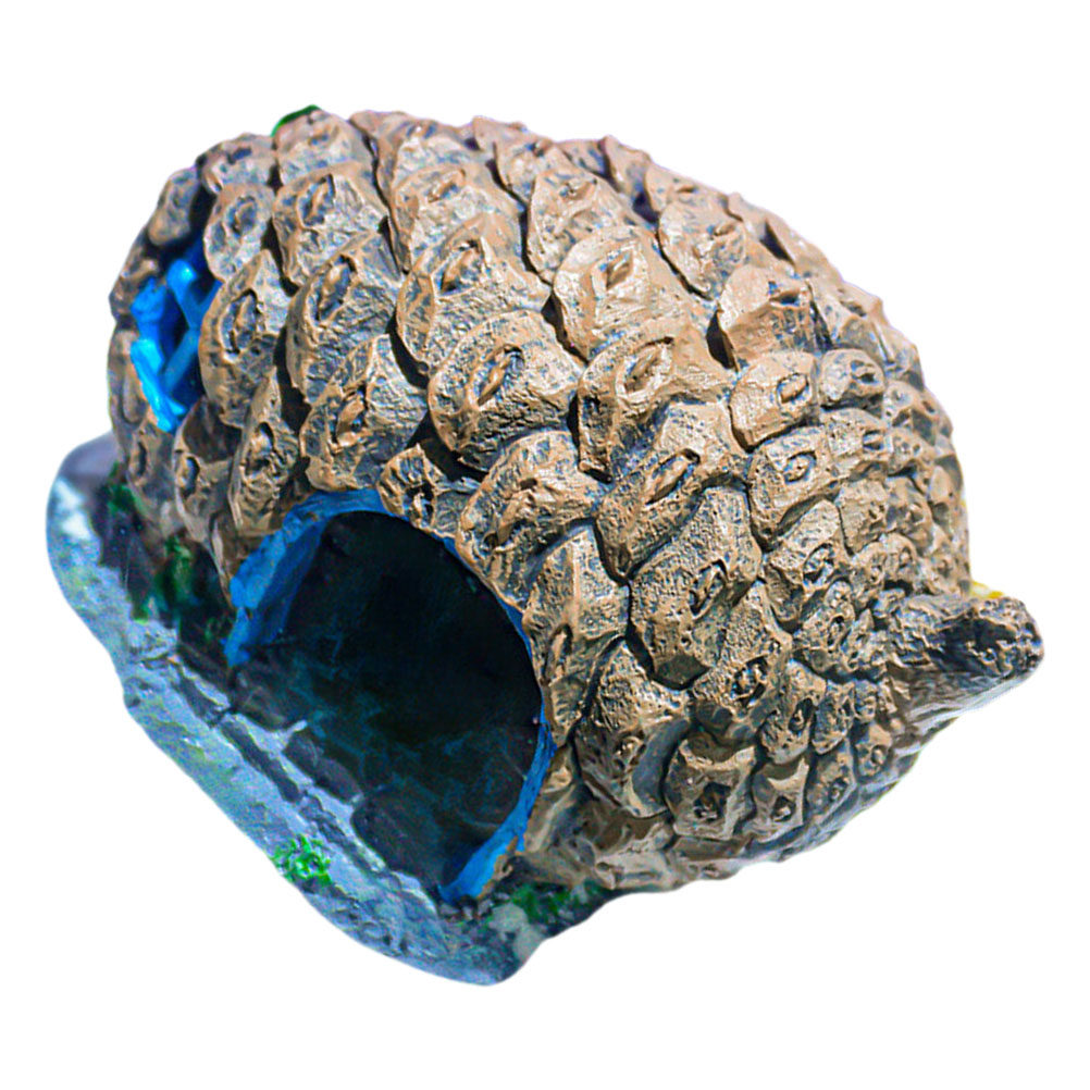 Aquarium Fish Unique - Pinecone Hideout Fish Tank Decor Unique