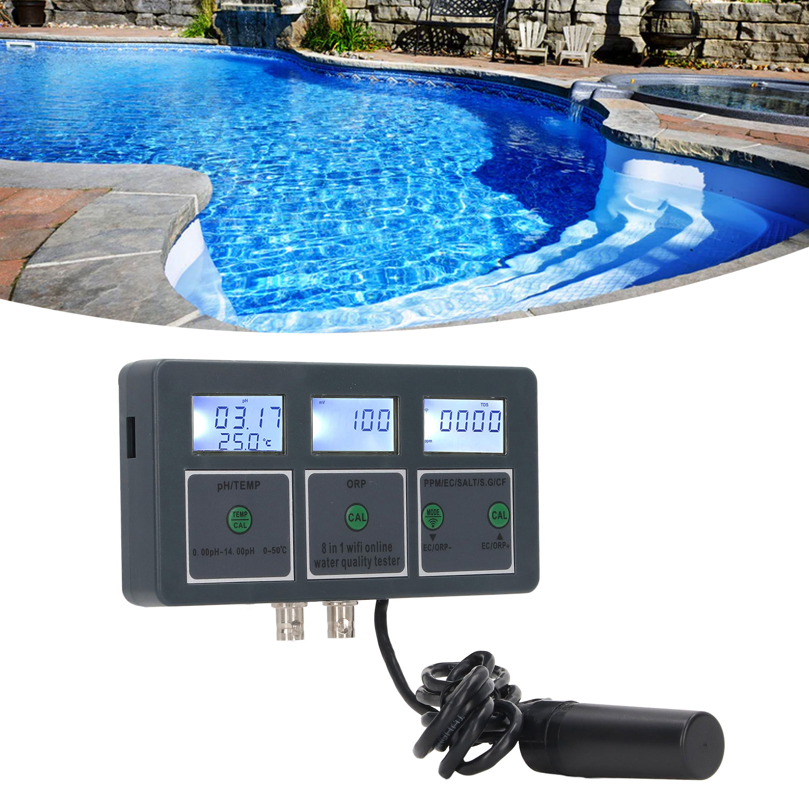 Aquarium Fish In Online - Water Quality Tester Multi Parameter Water