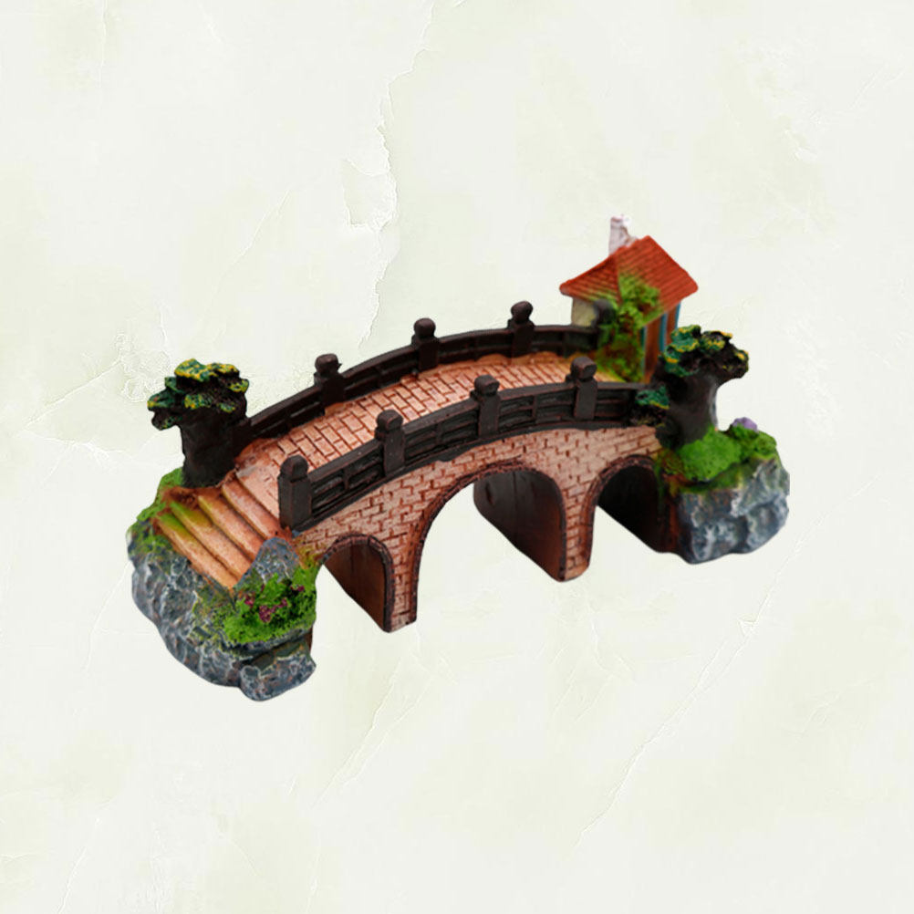 Aquarium Fish Bridge - Three Hole Middle Size Aquarium Bridge
