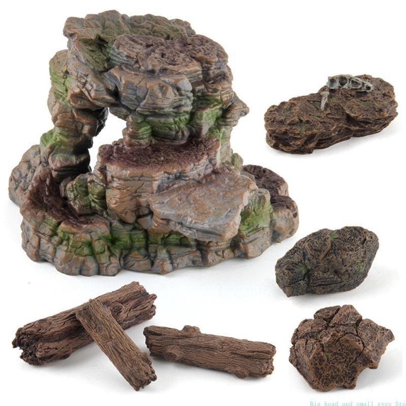 581C Stump Aquarium Trang trí  - đánh giá và giá Aquarium Fish Cichlid