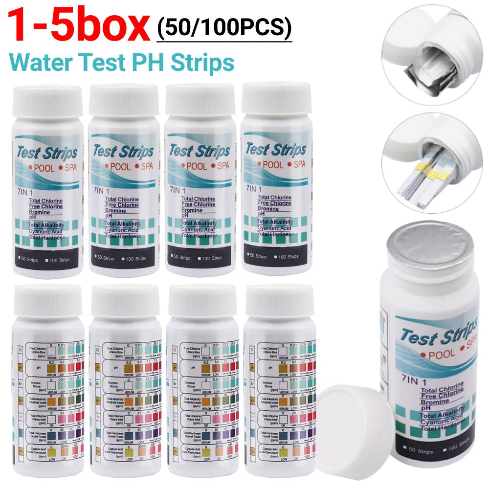 50/100PCS Water Test PH Strips - đánh giá và giá Aquarium Fish Accessories