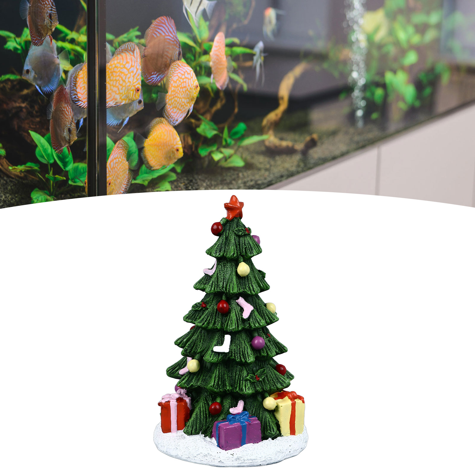 ZK20 Christmas Fish Tank Ornam - đánh giá và giá Aquarium Fish Beautiful