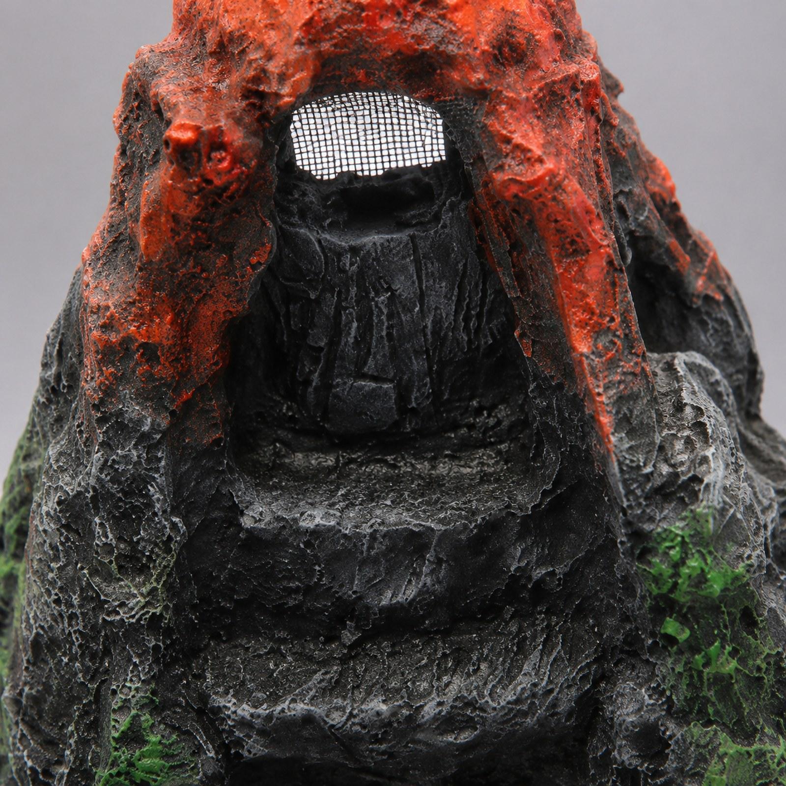 Aquarium Volcano Ornament Prop - đánh giá và giá Aquarium Fish Unique