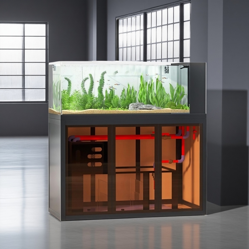 Industrial-style aquascape fis - đánh giá và giá Aquarium Fish Low Maintenance