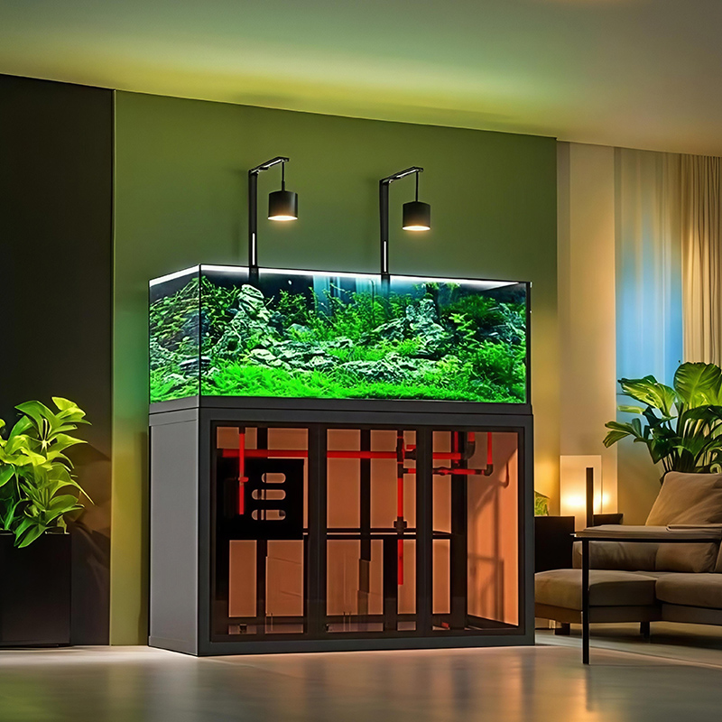 Industrial-style aquascape fis - đánh giá và giá Aquarium Fish Low Maintenance