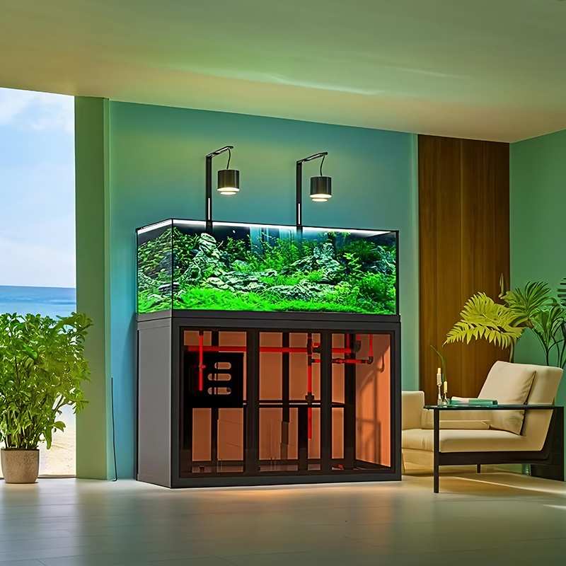 Industrial-style aquascape fis - đánh giá và giá Aquarium Fish Low Maintenance