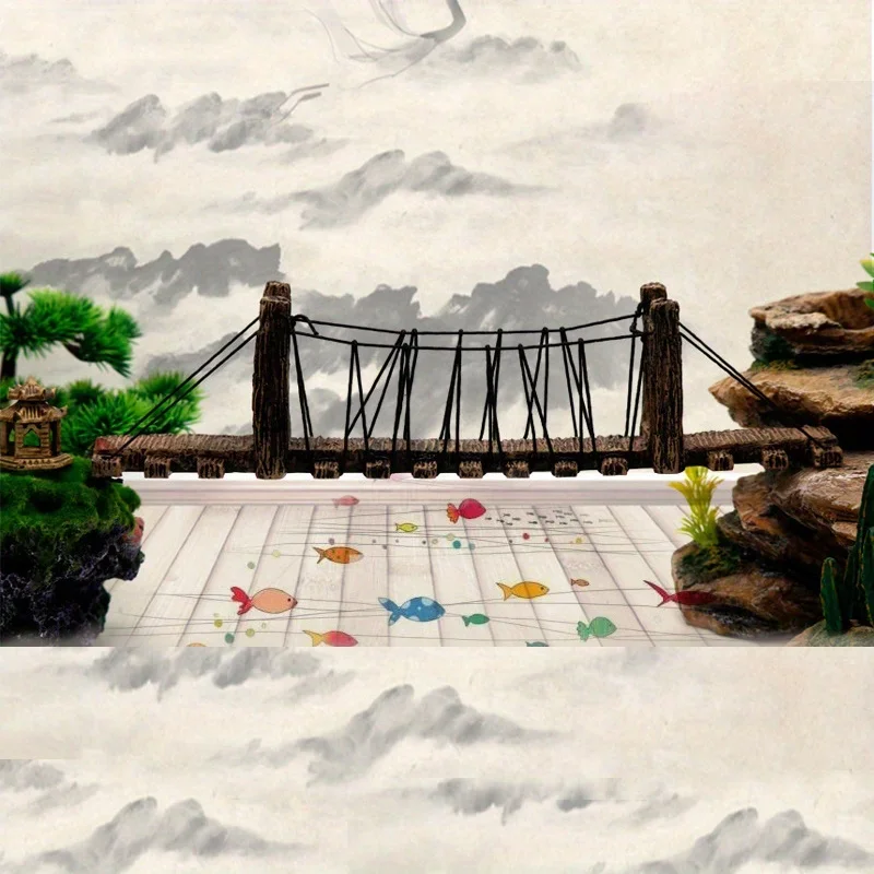1Pc Aquarium Ornament Decorati - đánh giá và giá Aquarium Fish Bridge