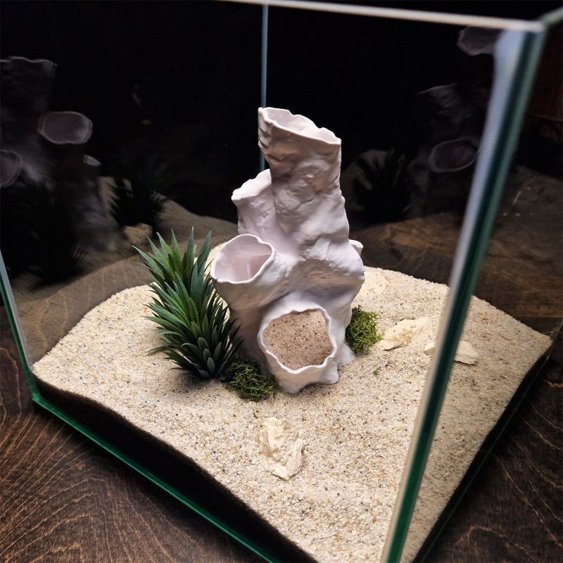 Hot Sale 3D Printed Coral Tunn - đánh giá và giá Aquarium Fish Sale