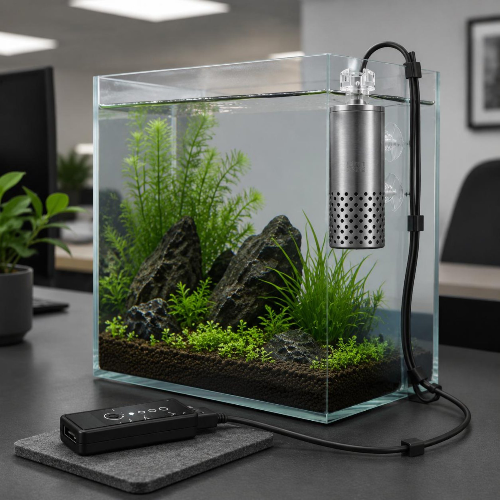 Electric Surface Skimmer Quiet - đánh giá và giá Aquarium Fish Low Maintenance