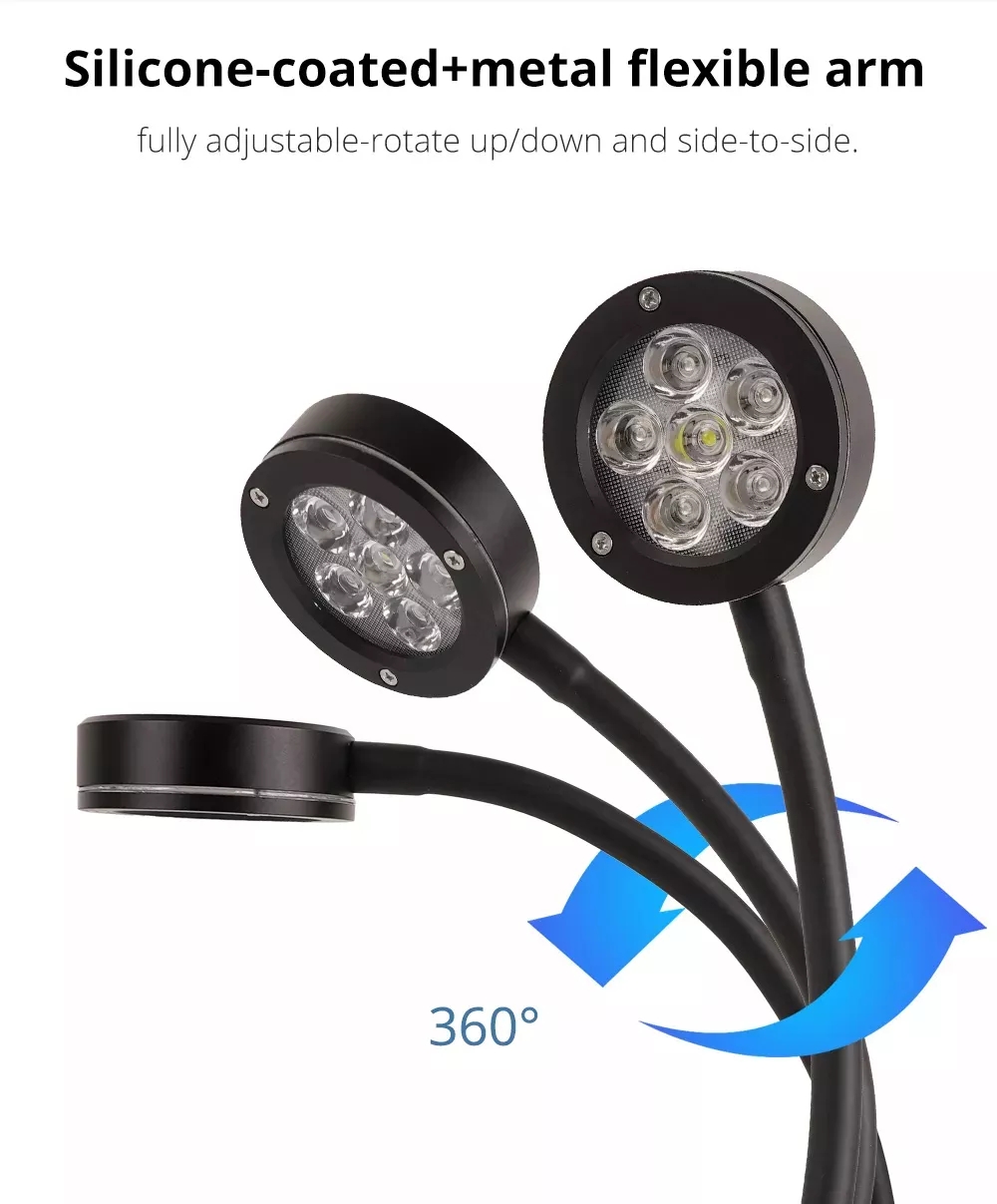 Clip on 18W Nano Plant Grow Aq - đánh giá và giá Refugium Light Nano
