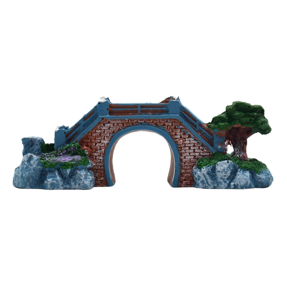 Fish Tank Resin Bridge Decorat - đánh giá và giá Aquarium Fish Bridge