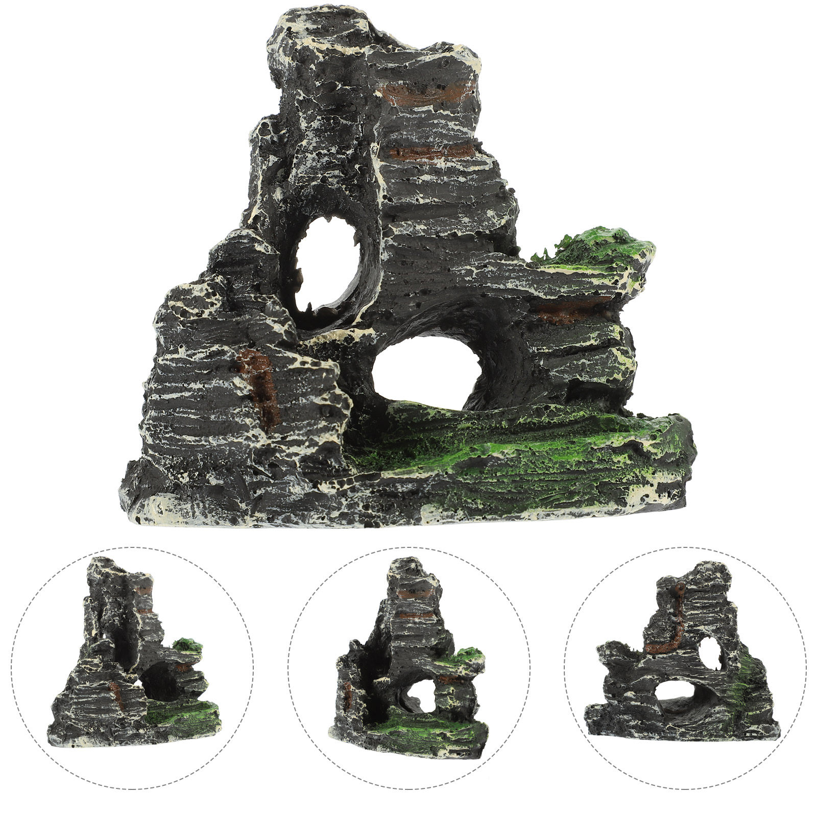 Creative Resin Mountain Craft  - đánh giá và giá Aquarium Fish Unique