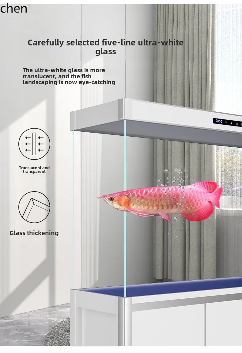 DSAultra-white glass bottom fi - đánh giá và giá Aquarium Fish Dragon
