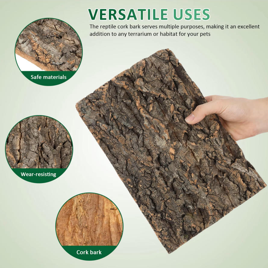 1pc Cork Bark Reptile Climbing - đánh giá và giá Aquarium Fish Dragon