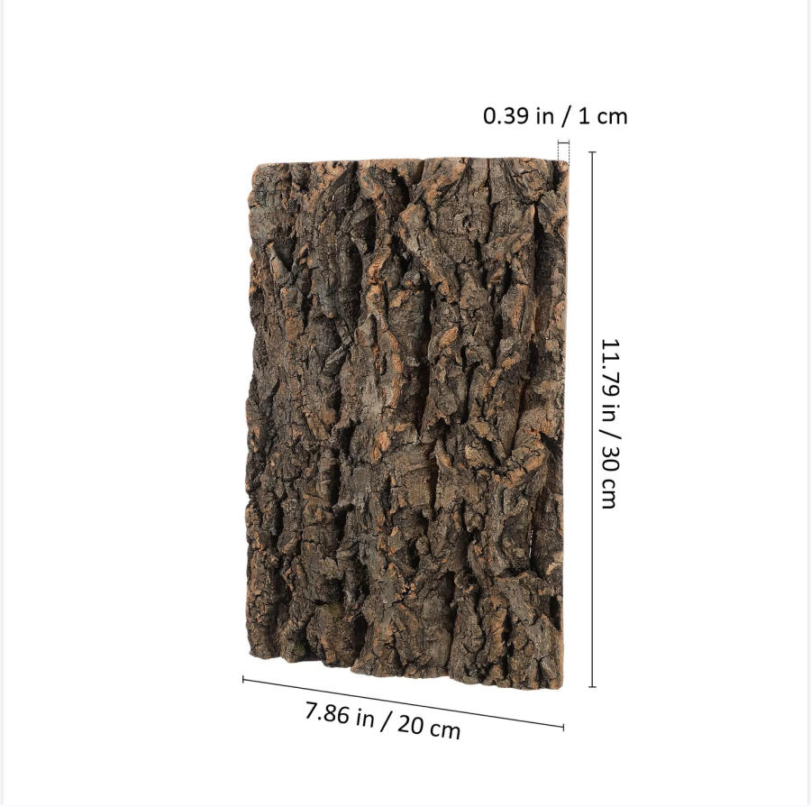 1pc Cork Bark Reptile Climbing - đánh giá và giá Aquarium Fish Dragon