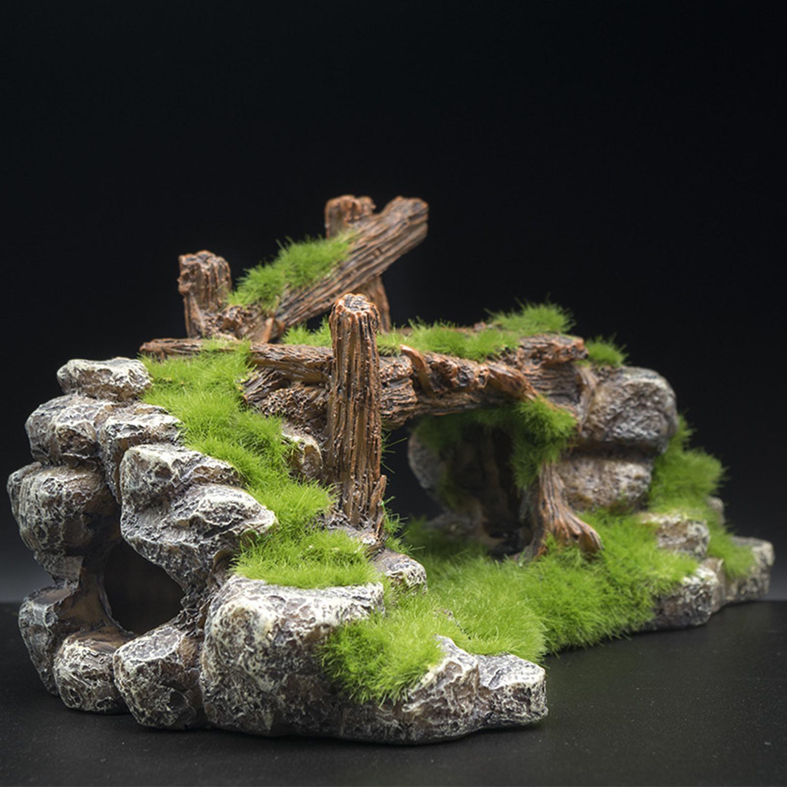 Aquarium Rockery Hideaway Aqua - đánh giá và giá Aquarium Fish Bridge