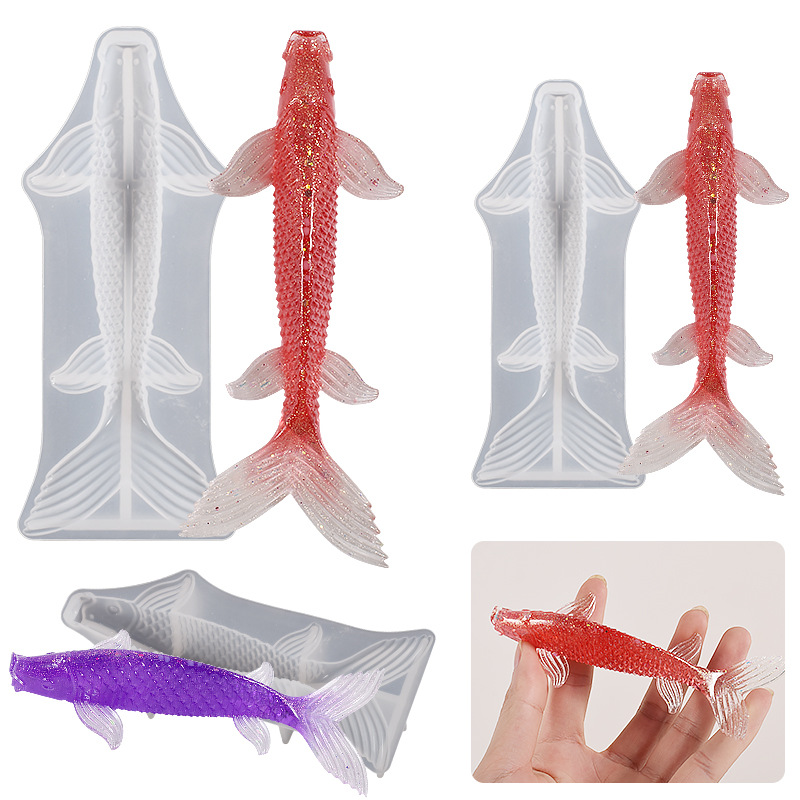 3D Koi Fish Shaped Epoxy Resin - đánh giá và giá Aquarium Fish Gallery