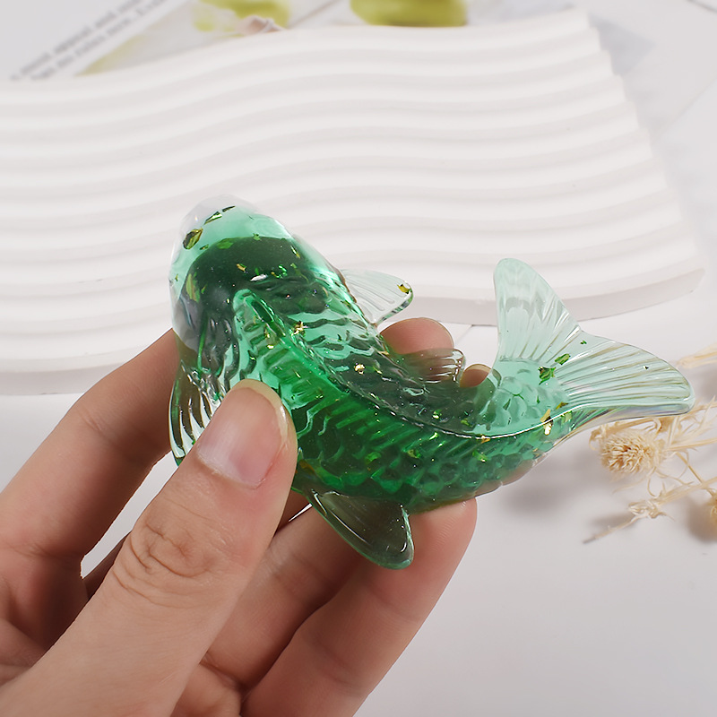 3D Koi Fish Shaped Epoxy Resin - đánh giá và giá Aquarium Fish Gallery