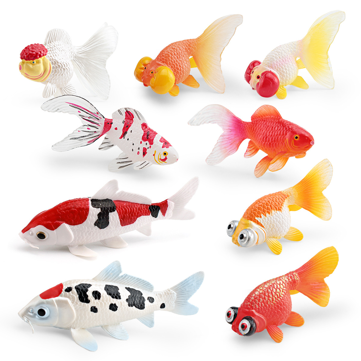 Colorful Lifelike Plastic Gold - đánh giá và giá Aquarium Fish Reviews