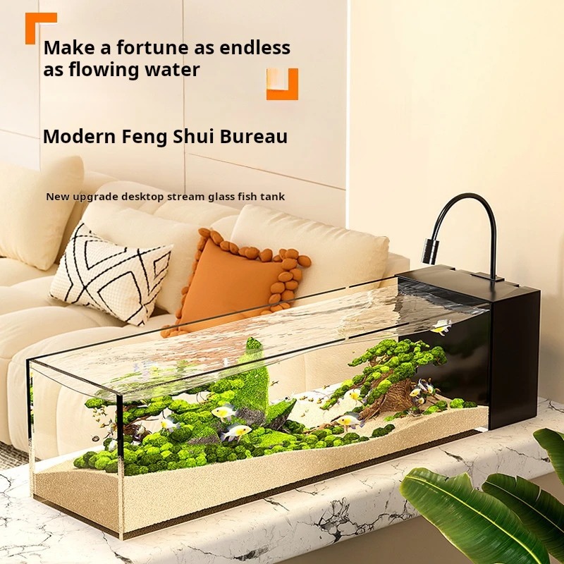 Ultra-Clear Glass Desktop Fish - đánh giá và giá Aquarium Fish Cichlid