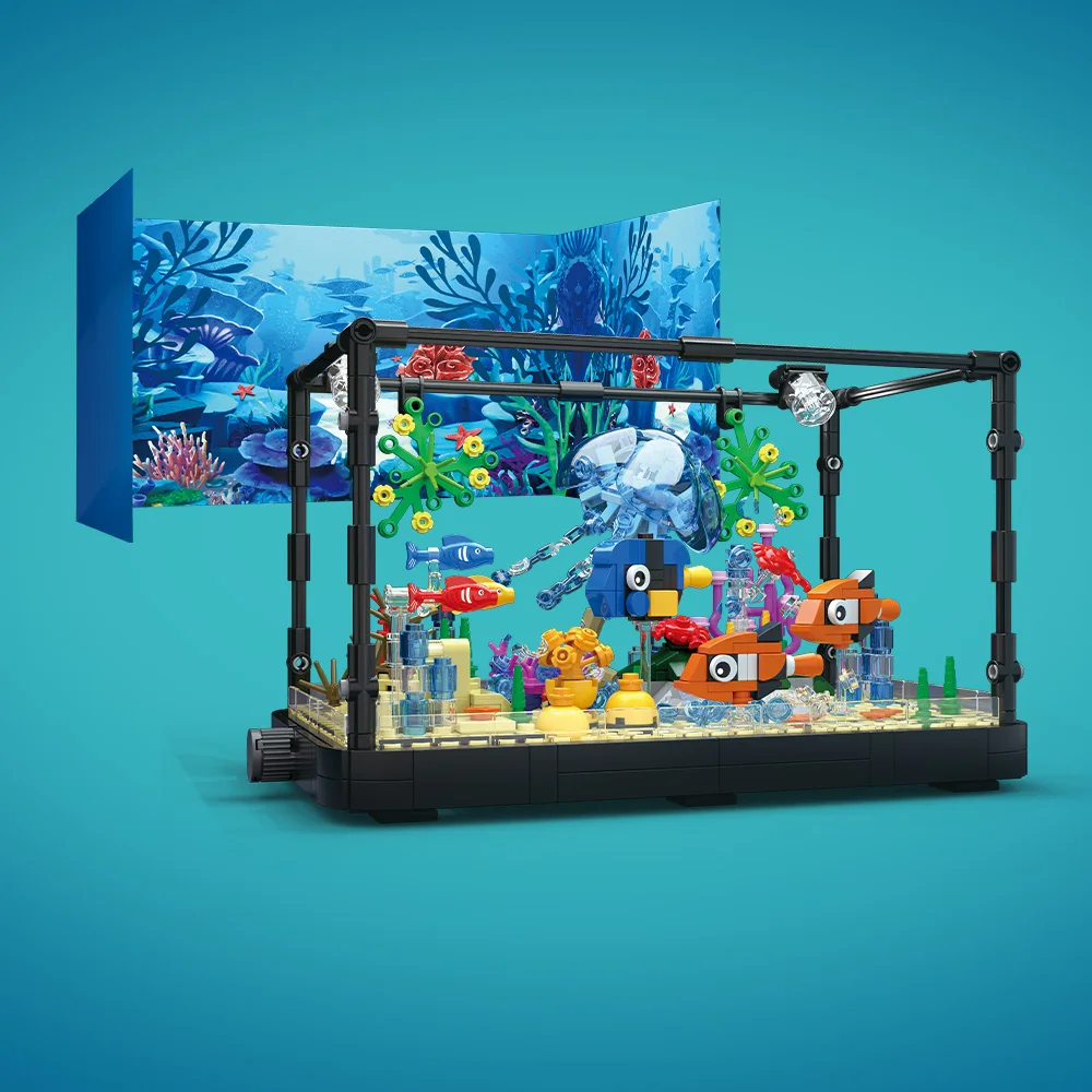Fish Tank Building Block Set w - đánh giá và giá Aquarium Fish Gallery