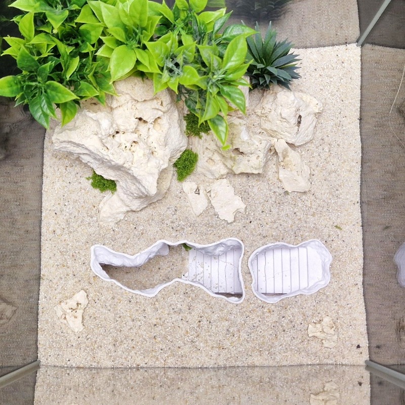 3D Printed Fish Tank Cave, Art - đánh giá và giá Aquarium Fish Bridge