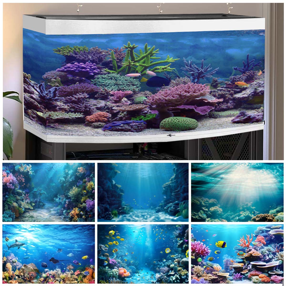 Underwater World Backgrounds f - đánh giá và giá Aquarium Fish Of The World