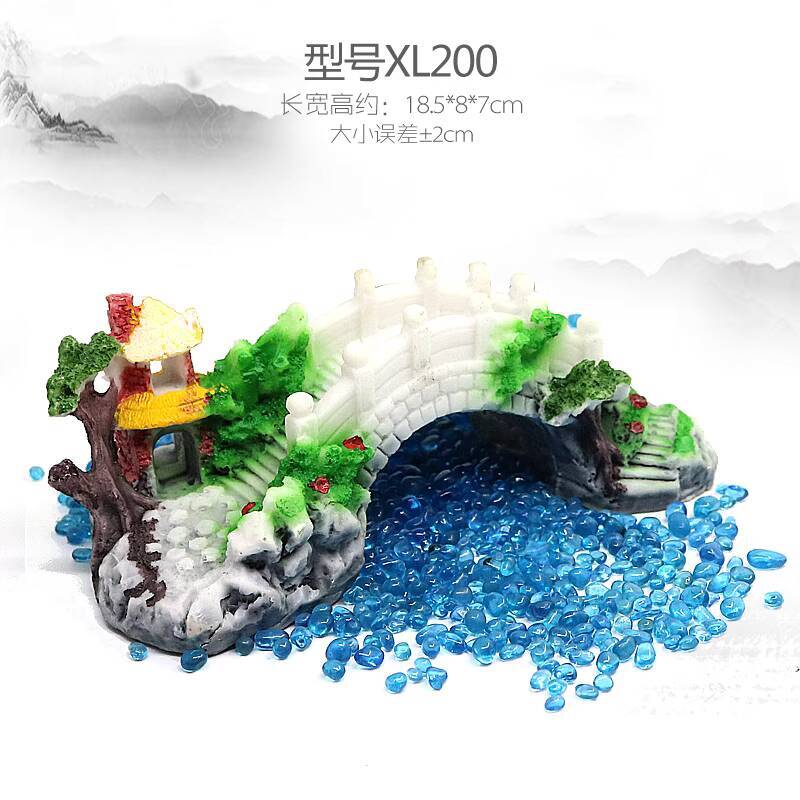 Fish Tank Aquarium Landscaping - đánh giá và giá Aquarium Fish Bridge
