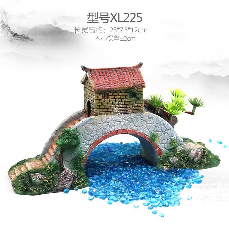 Fish Tank Aquarium Landscaping - đánh giá và giá Aquarium Fish Bridge
