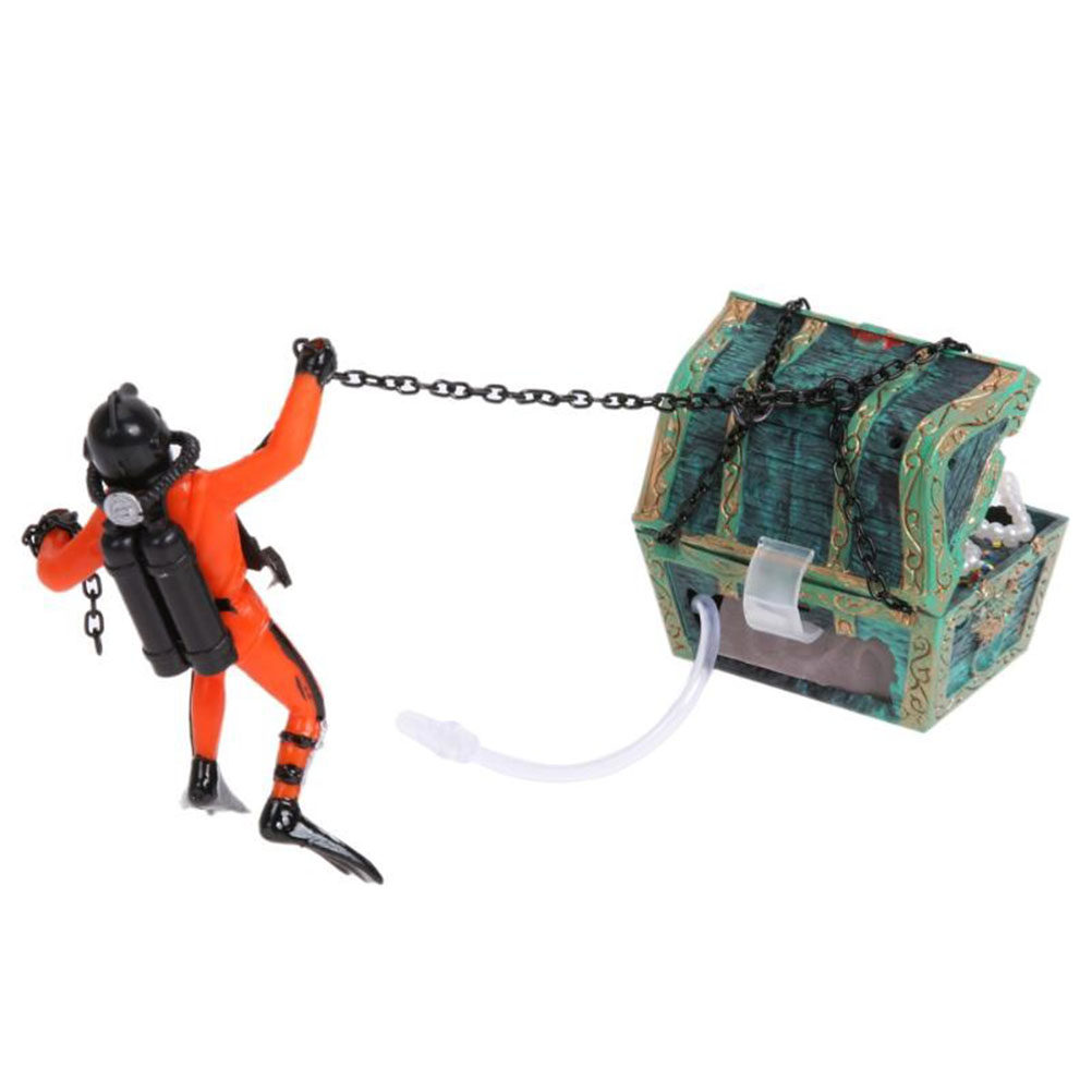 Orange Diver Fish Tank Aquariu - đánh giá và giá Aquarium Fish Unique