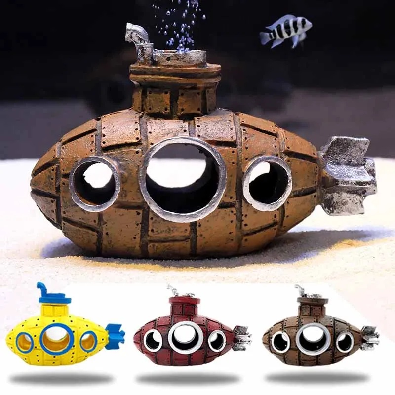Resin Submarine Ornaments Aqua - đánh giá và giá Aquarium Fish Cichlid