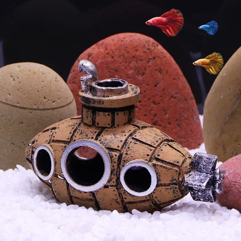 Resin Submarine Ornaments Aqua - đánh giá và giá Aquarium Fish Cichlid
