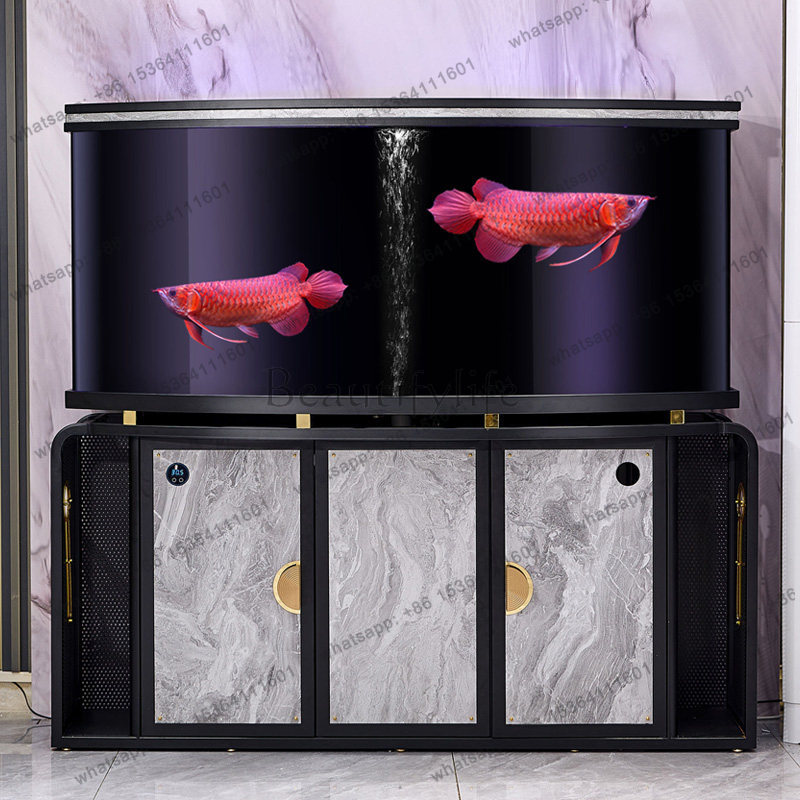 New fish tank living room larg - đánh giá và giá Aquarium Fish Dragon