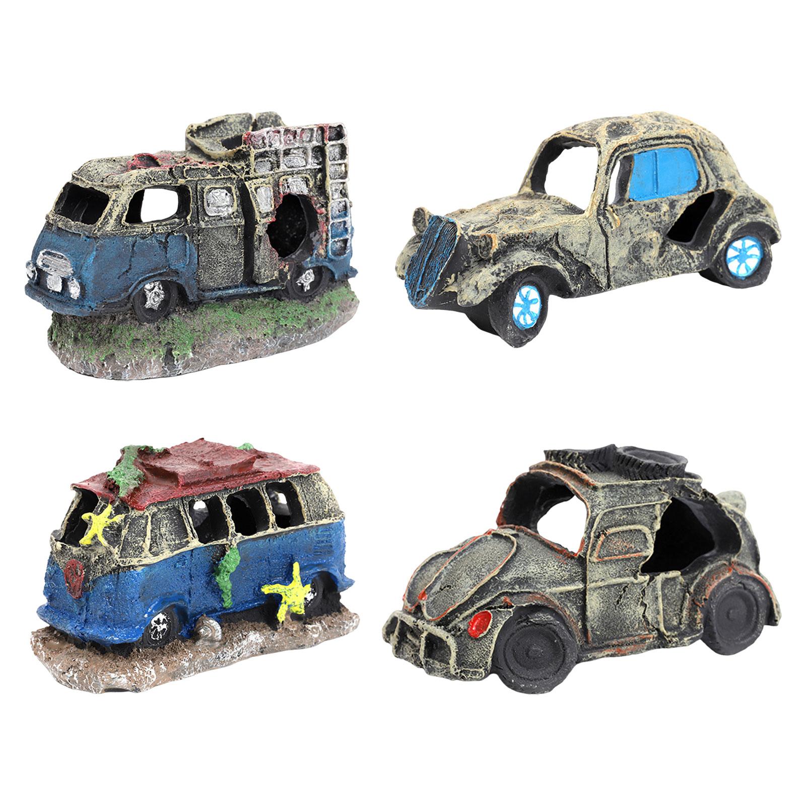 Auto Wreck Aquarium Decoration - đánh giá và giá Aquarium Fish Unique