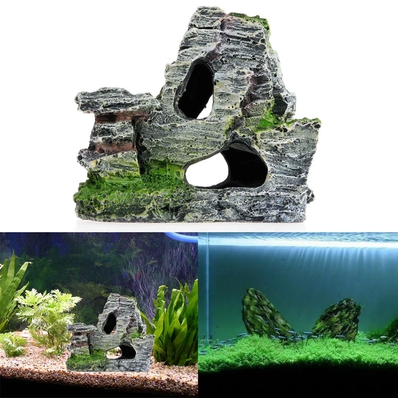 Mountain View Rockery Aquarium - đánh giá và giá Aquarium Fish Bridge