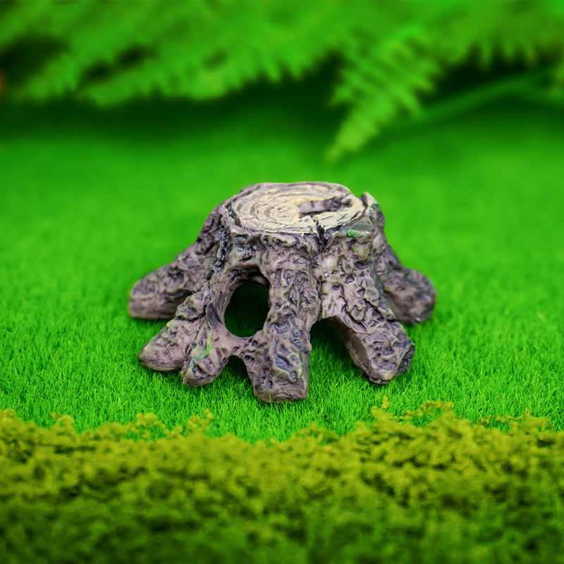 Fish Hide Cave Reptiles Aquari - đánh giá và giá Aquarium Fish Accessories