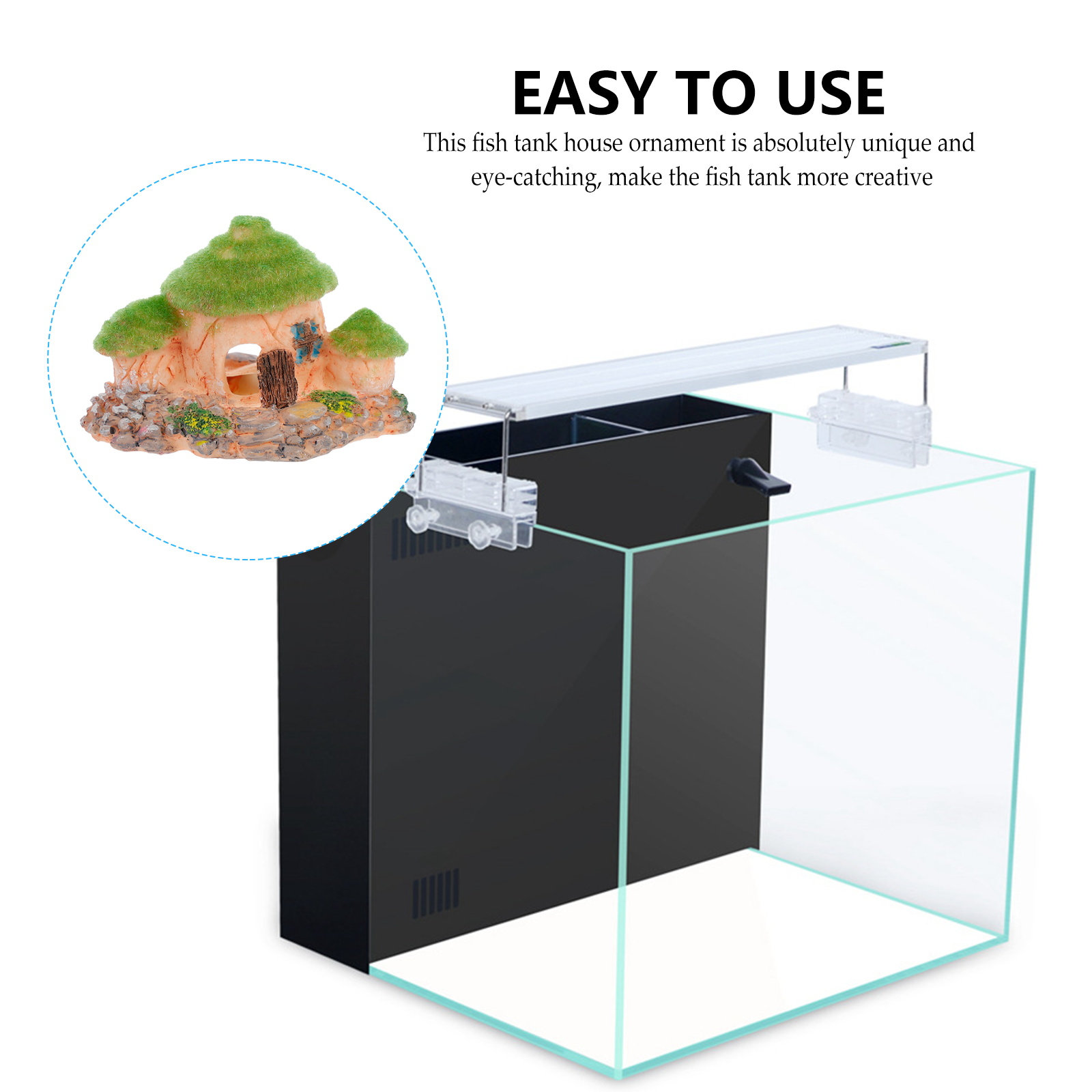 Creative Aquarium Decor Resin  - đánh giá và giá Aquarium Fish Unique