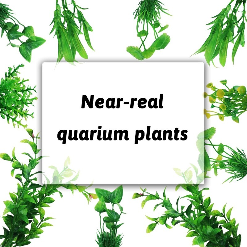 10/20Pcs Artificial Aquarium P - đánh giá và giá Aquarium Fish Accessories