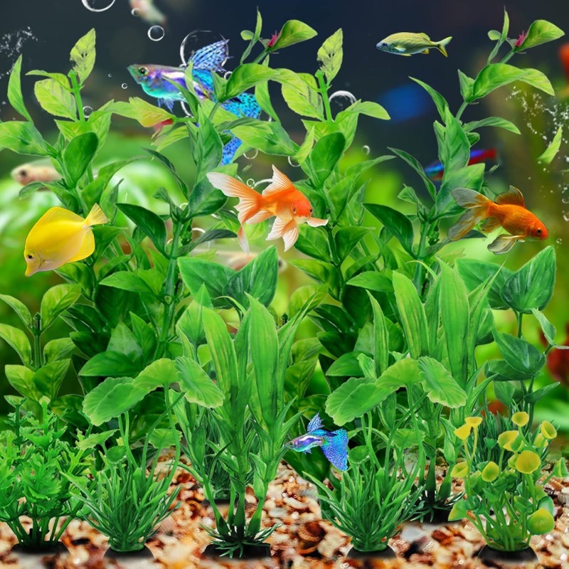 10/20Pcs Artificial Aquarium P - đánh giá và giá Aquarium Fish Accessories