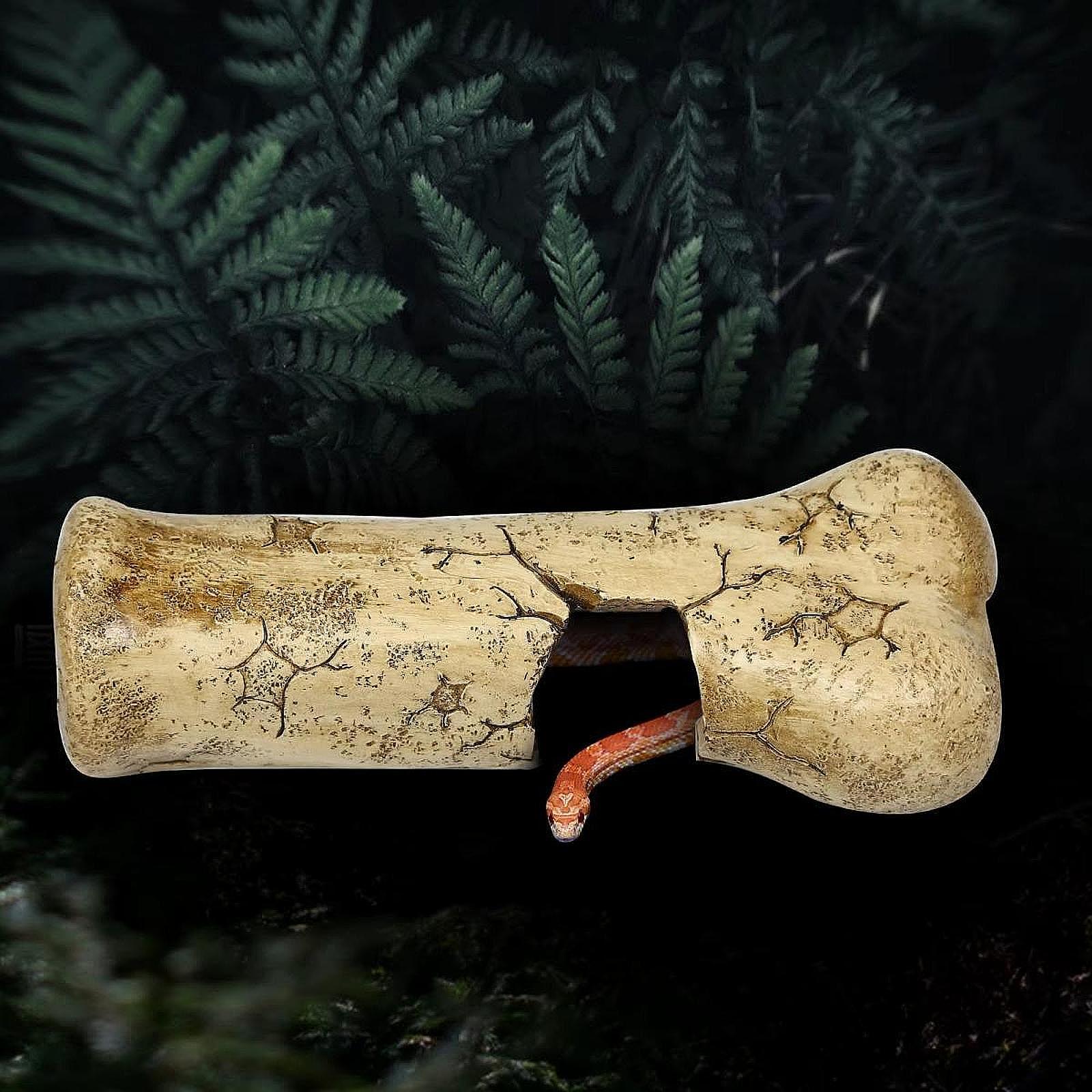 Reptile Rock Hide Cave Shelter - đánh giá và giá Aquarium Fish Dragon