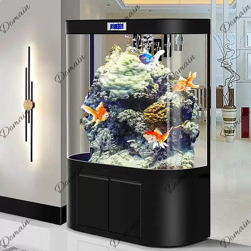 B80 Large Fish Tank Living Roo - đánh giá và giá Aquarium Fish Low Maintenance