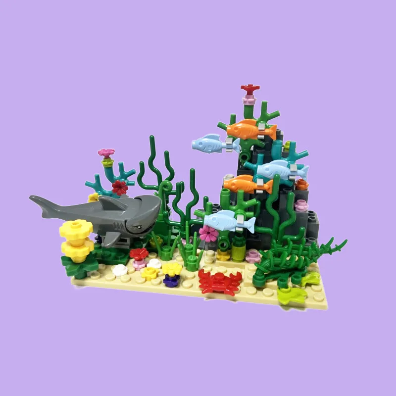 City MOC Aquarium Underwater W - đánh giá và giá Aquarium Fish Of The World