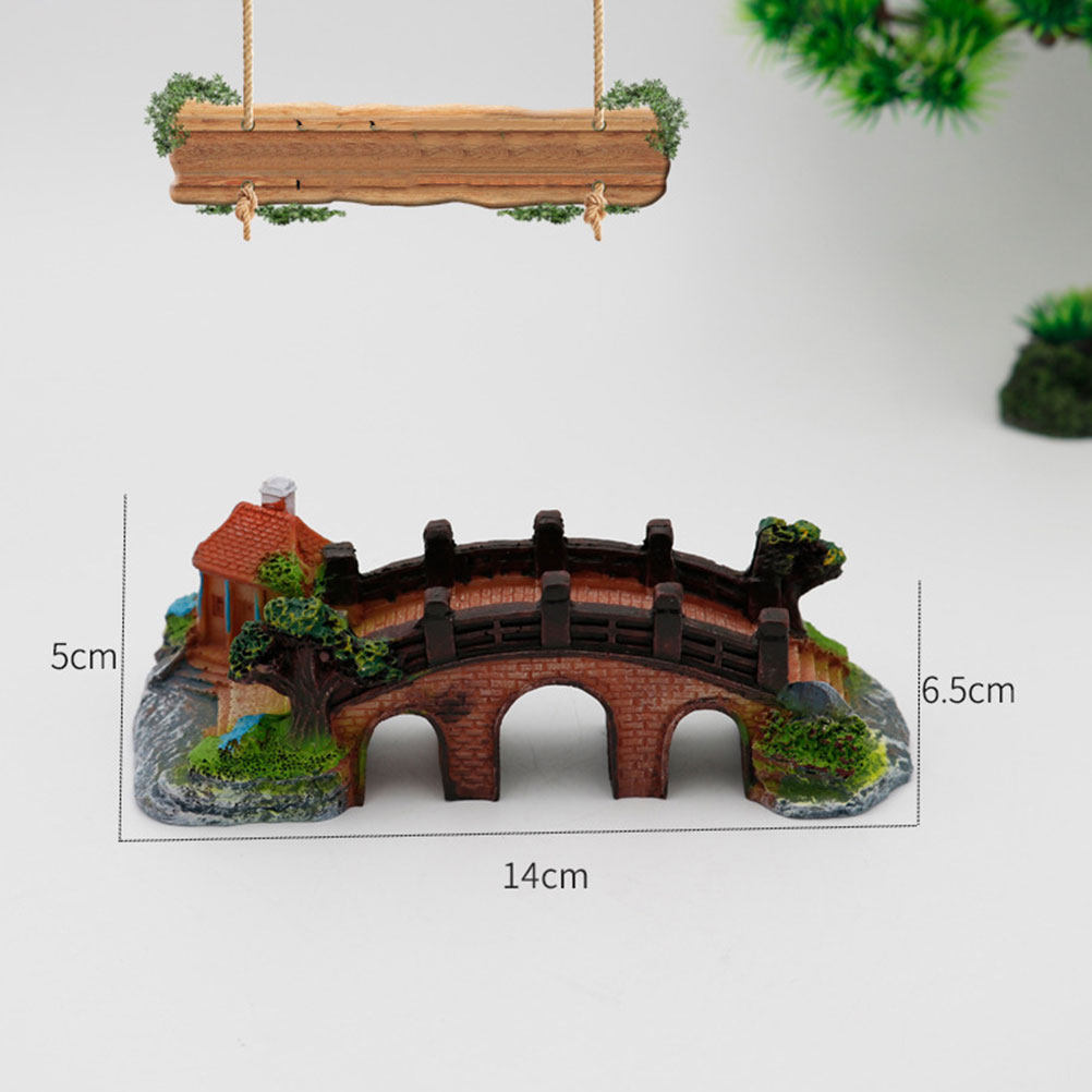 Three Hole Middle Size Aquariu - đánh giá và giá Aquarium Fish Bridge