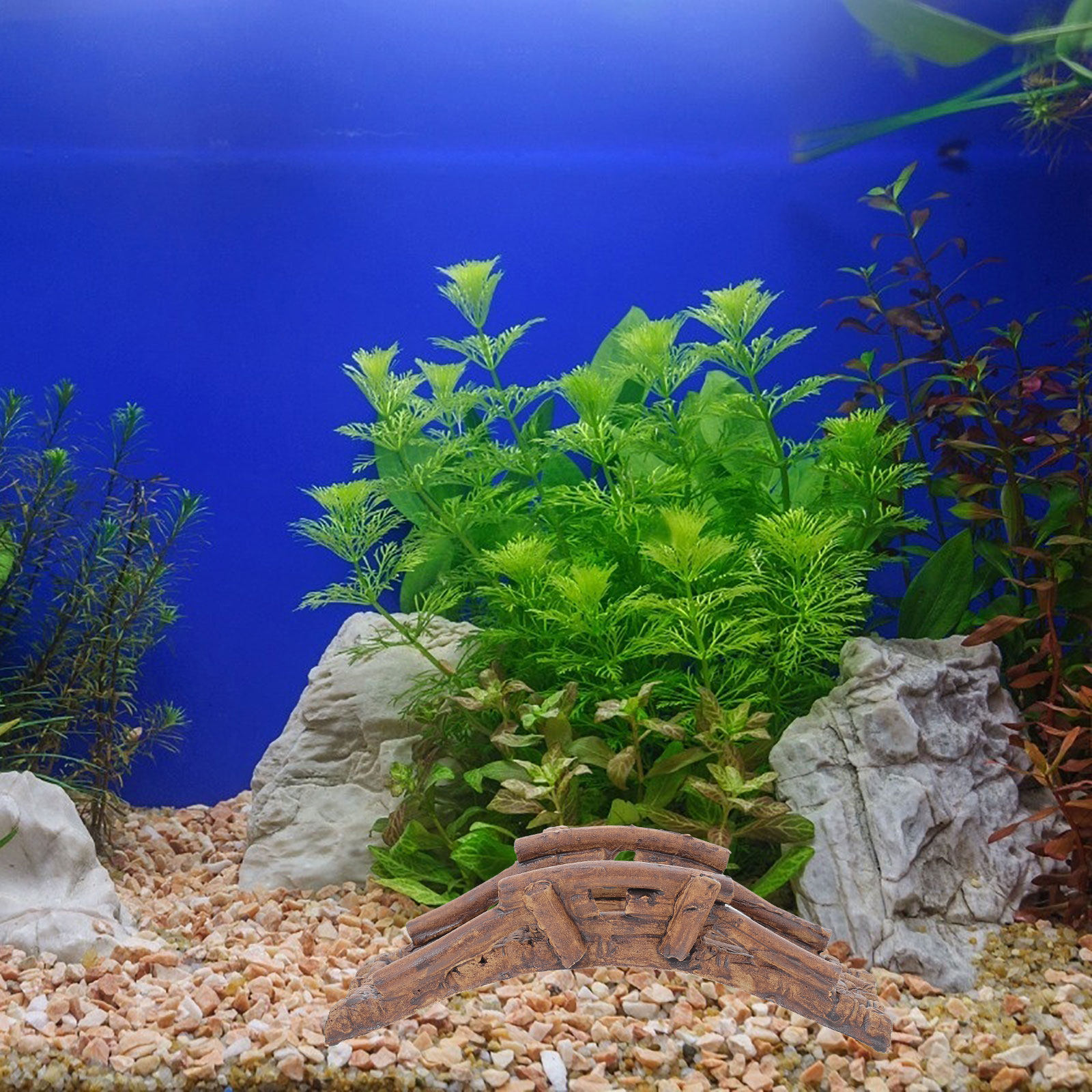 2Pcs Fish Tank Decorative Brid - đánh giá và giá Aquarium Fish Bridge